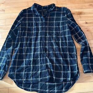 Madewell Plaid Button Up Shirt